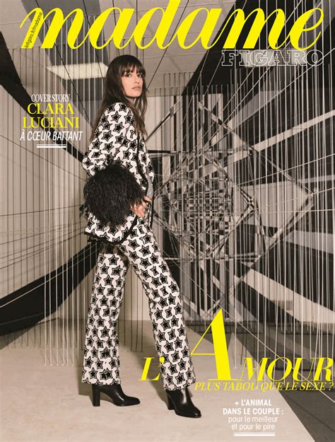 Clara Luciani in Gucci on Madame Figaro February 